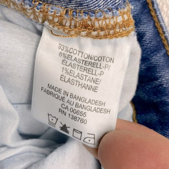 5/$25 R Jeans Light Wash Blue Jean Shorts Denim Shorts 32 - Picture 4 of 9